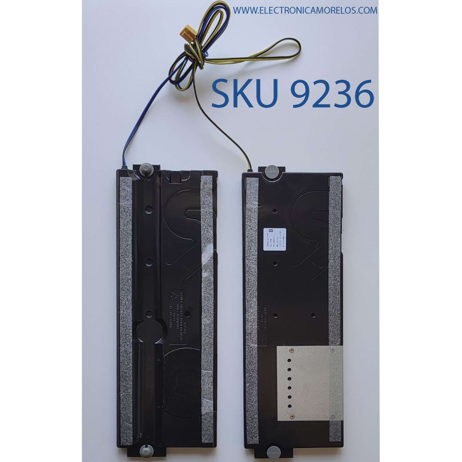 KIT DE BOCINAS PARA TV SAMSUNG / NUMERO DE PARTE BN96-52717B / BN96-19505A001 / 6Ω / 10W / BN9652717B / MODELO QN50LS03BAFXZA / QN50LS03DDFXZA